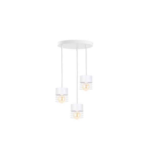 17 Stories Cluster Pendelleuchten Set 3 Flammig Burak Wayfair De